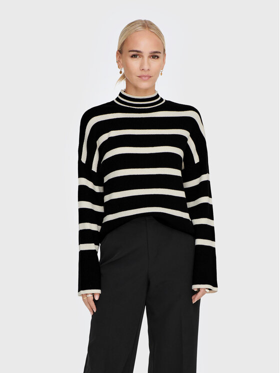 ONLY Пуловер Libi 15259096 Черен Regular Fit за Жени цена