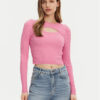ONLY Пуловер Meddi 15339582 Розов Cropped Fit за Жени цена