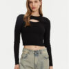 ONLY Пуловер Meddi 15339582 Черен Cropped Fit за Жени цена