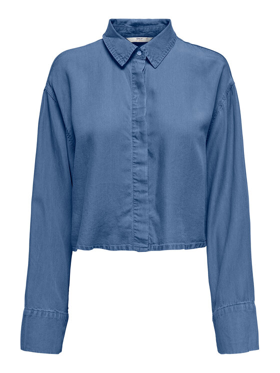 ONLY Риза Charis 15337929 Син Regular Fit за Жени цена