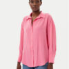 ONLY Риза Zazima 15272523 Розов Oversize за Жени цена