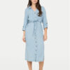ONLY Рокля тип риза Charis 15337931 Син Regular Fit за Жени цена