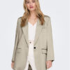 ONLY Сако 15275720 Сив Oversize за Жени цена