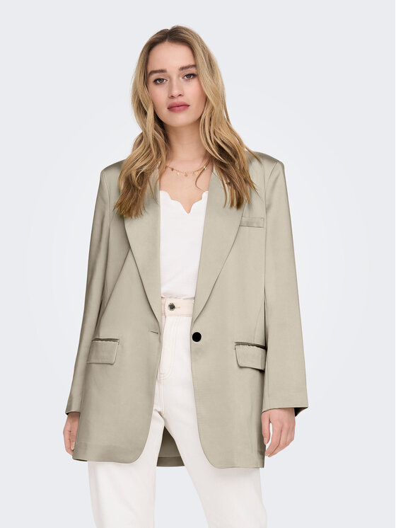 ONLY Сако 15275720 Сив Oversize за Жени цена