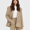ONLY Сако Milian 15264609 Бежов Regular Fit за Жени цена