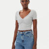 ONLY Тишърт Betty 15311919 Сив Regular Fit за Жени цена