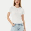 ONLY Тишърт Daniella 15350554 Бял Slim Fit за Жени цена