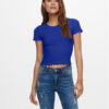 ONLY Тишърт Emma 15201206 Син Regular Fit за Жени цена