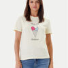 ONLY Тишърт Fun Life 15349901 Жълт Regular Fit за Жени цена