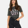 ONLY Тишърт Lucy 15346786 Сив Regular Fit за Жени цена