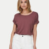 ONLY Тишърт Moster 15106662 Розов Regular Fit за Жени цена