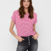 ONLY Тишърт Moster 15206243 Розов Regular Fit за Жени цена