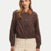 ONLY Яке от имитация на кожа Mountain 15335923 Кафяв Regular Fit за Жени цена