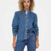 ONLY дънкова риза Belle 15347085 Син Regular Fit за Жени цена