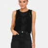 ONLY топ Lizzy 15343882 Черен Regular Fit за Жени цена