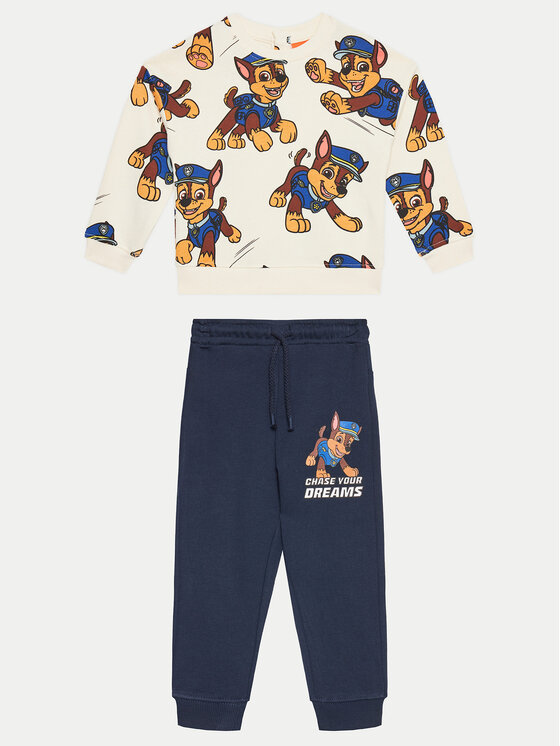 OVS Анцуг 2114048 Бял Regular Fit за Момчета цена
