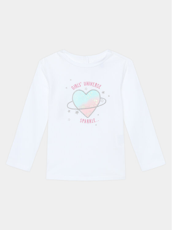 OVS Блуза 1823655 Бял Regular Fit за Момичета цена