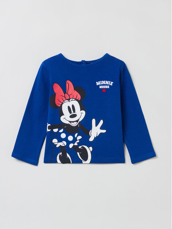 OVS Блуза DISNEY 1617106 Син Regular Fit за Момичета цена