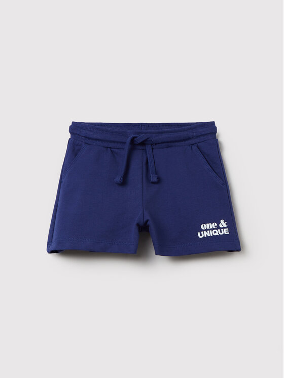 OVS Спортни шорти 1494865 Тъмносин Regular Fit за Момичета цена