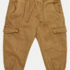 OVS Текстилни панталони 2099371 Кафяв Regular Fit за Момчета цена