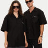 Off-White Риза OMUY002S23FAB0011001 Черен Regular Fit за Мъже цена