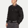 Off-White Яке бомбър OMEA315S23FAB0011008 Черен Regular Fit за Мъже цена