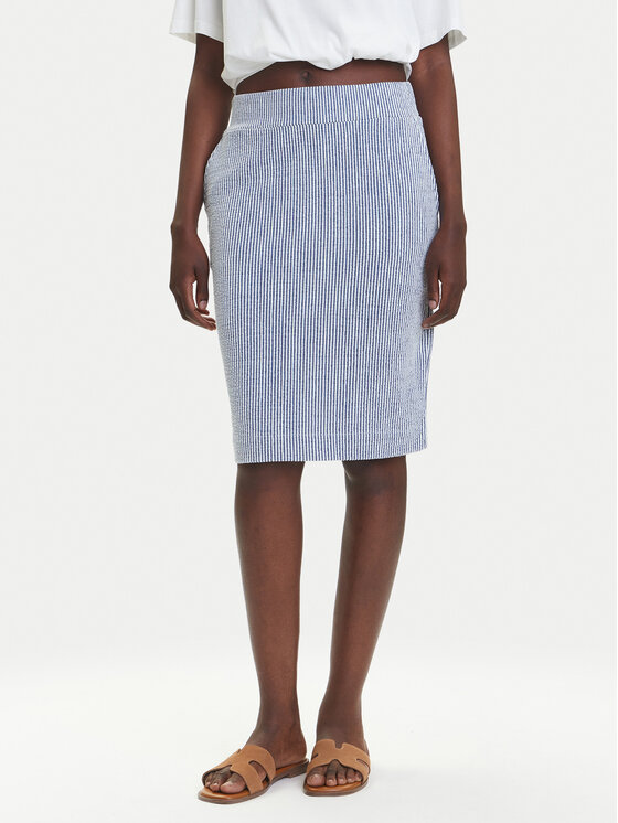 Olsen Пола тип молив 16001511 Син Slim Fit за Жени цена