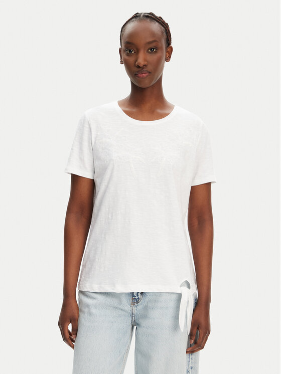 Olsen Тишърт 11104823 Бял Regular Fit за Жени цена