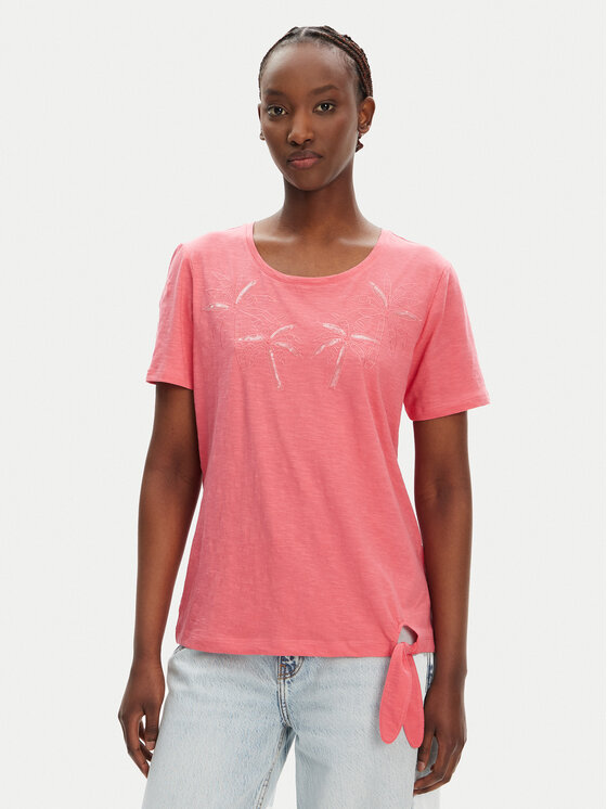 Olsen Тишърт 11104823 Розов Regular Fit за Жени цена