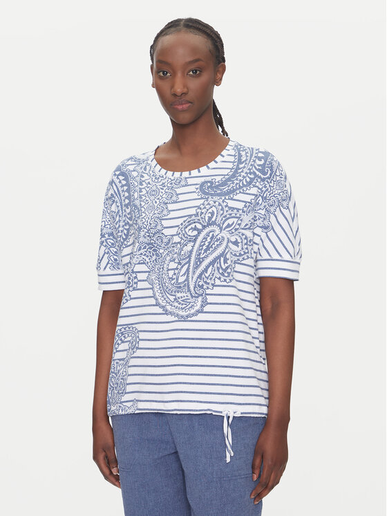 Olsen Тишърт 11105121 Син Regular Fit за Жени цена