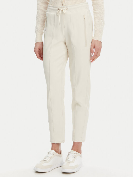 Olsen Чино панталони 14002141 Бежов Slim Fit за Жени цена