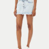 One Teaspoon Дънкова пола Max Belted 26973 Син Regular Fit за Жени цена