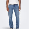 Only & Sons Дънки Edge 22024939 Син Loose Fit за Мъже цена
