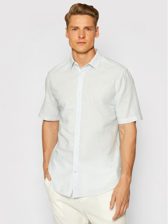 Only & Sons Риза Caiden 22009885 Син Slim Fit за Мъже цена