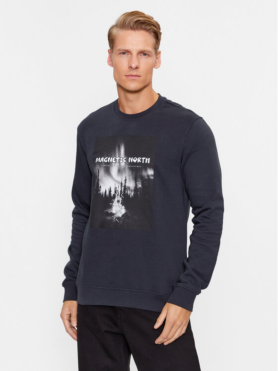 Only & Sons Суитшърт 22027006 Тъмносин Relaxed Fit за Мъже цена