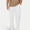 Only & Sons Текстилни панталони Sinus 22028267 Бял Loose Fit за Мъже цена