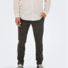 Only & Sons Чино панталони 22022911 Сив Tapered Fit цвят на ниска цена