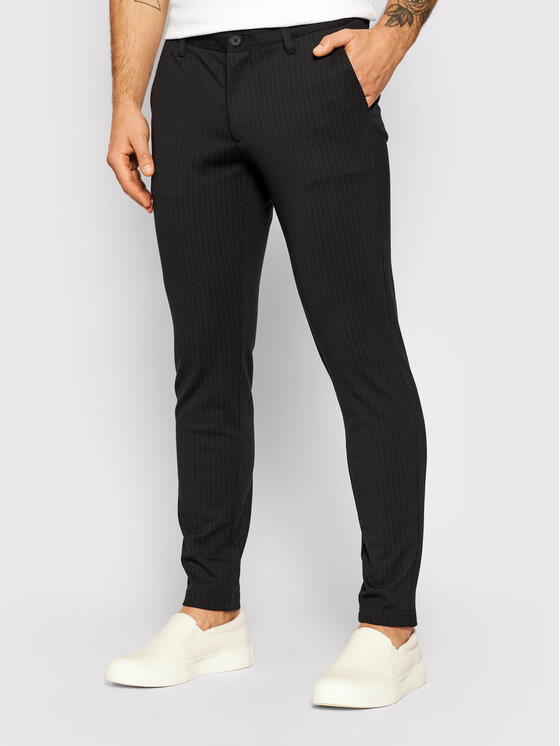 Only & Sons Чино панталони Mark 22013727 Черен Slim Fit за Мъже цена