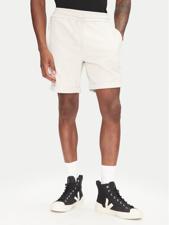 Only & Sons Шорти от плат New Kodyl 22033722 Бежов Regular Fit за Мъже цена