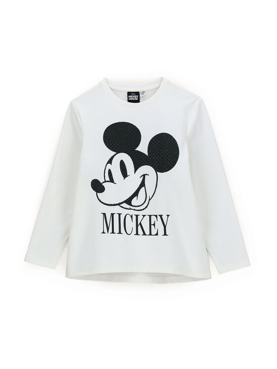 Original Marines Блуза MICKEY MOUSE DCAV3521F Бял Regular Fit за Момичета цена