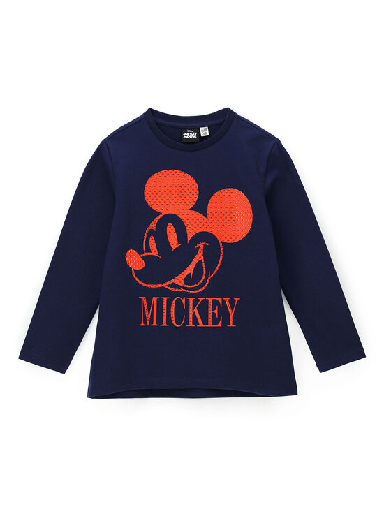 Original Marines Блуза MICKEY MOUSE DCAV3521F Тъмносин Regular Fit за Момичета цена