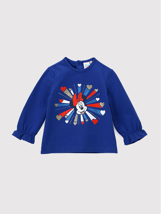 Original Marines Блуза Myszka Minnie DCAV1432NF Син Regular Fit за Момичета цена
