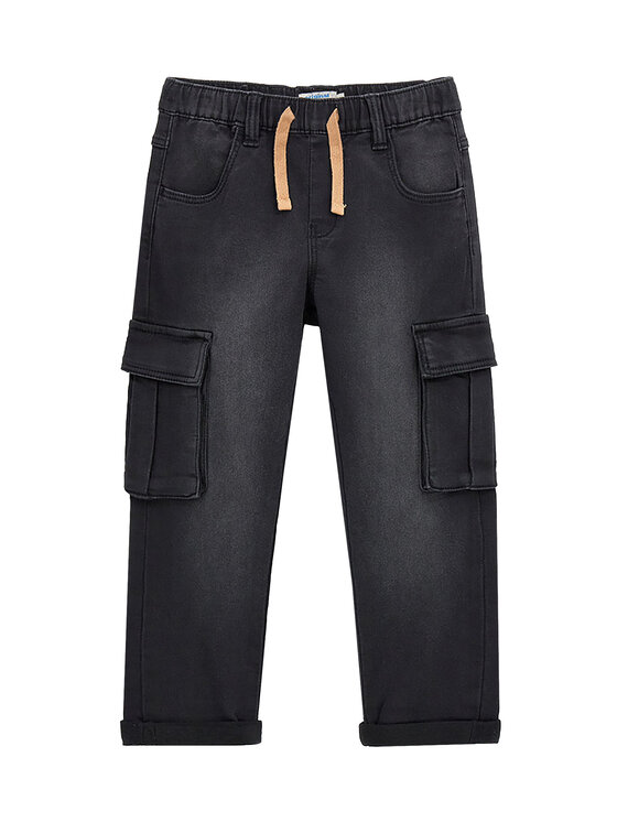 Original Marines Дънки DFP2043CM Черен Regular Fit за Момчета цена