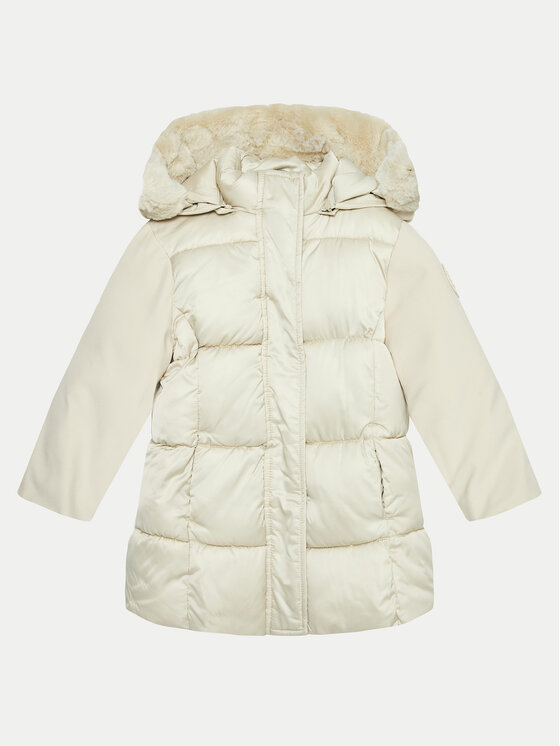 Original Marines Зимно яке DEA3504F Екрю Regular Fit за Момичета цена