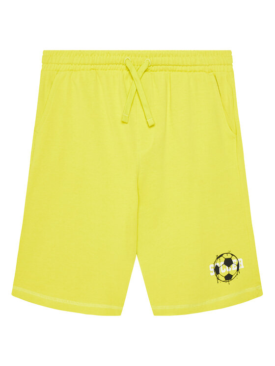 Original Marines Спортни шорти DFP4344YM Жълт Regular Fit за Момчета цена