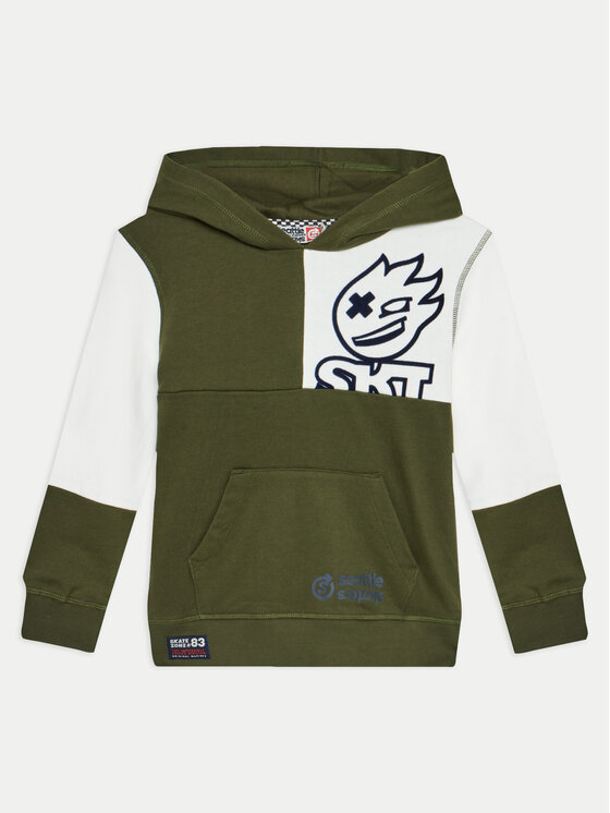 Original Marines Суитшърт DDA2620B Зелен Regular Fit за Момчета цена
