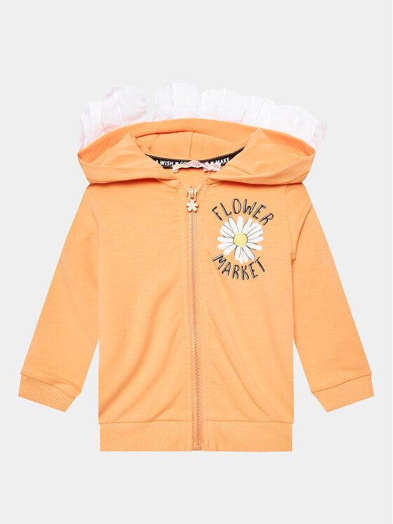 Original Marines Суитшърт DDP1082NF Оранжев Regular Fit за Момичета цена