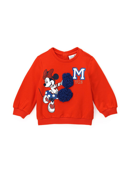 Original Marines Суитшърт DISNEY DCAV1435NF Червен Regular Fit за Момичета цена