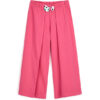 Original Marines Текстилни панталони DFP3210CF Розов Wide Leg за Момичета цена