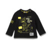 Original Marines Тениска с дълъг ръкав DCA0705NM Черен Regular Fit за Момчета цена